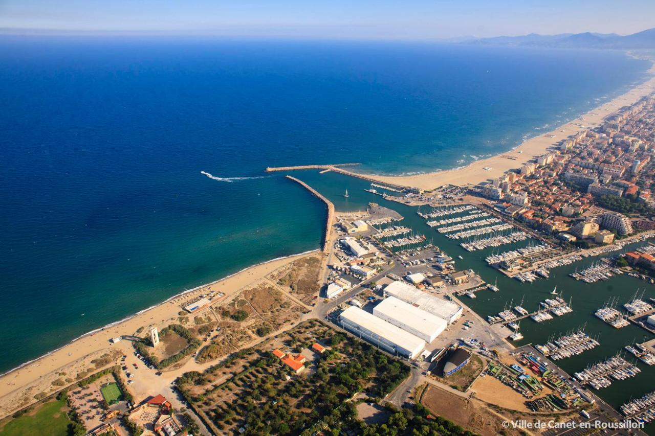 Calyspo 2 Super Appart A 100M De La Mer Parking Gratuit Canet-en-Roussillon Eksteriør bilde