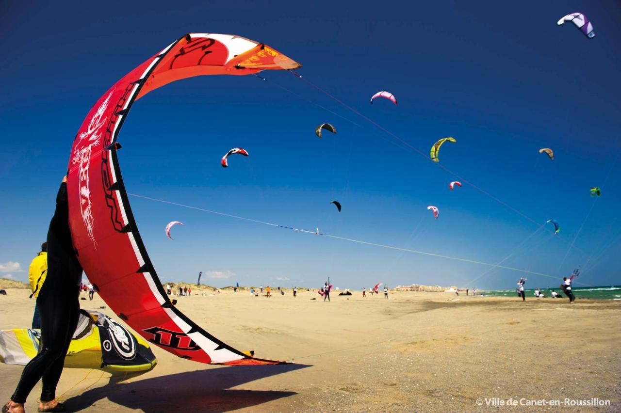 Calyspo 2 Super Appart A 100M De La Mer Parking Gratuit Canet-en-Roussillon Eksteriør bilde